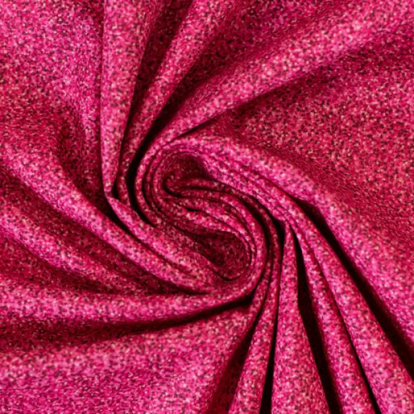 Baumwolle Glitter-Optik Pink von Swafing